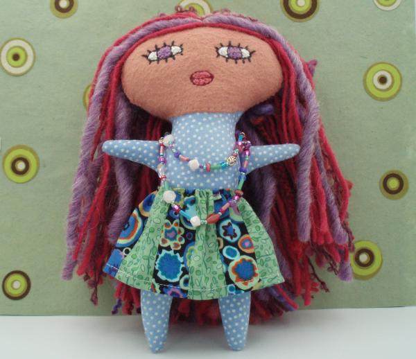 Fiber Art Doll