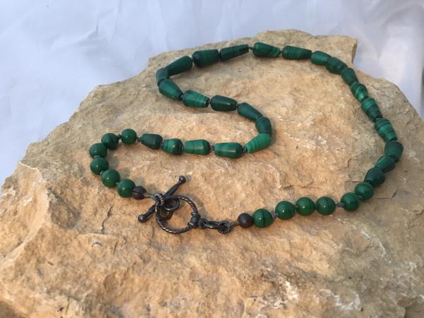 Necklace, Malachite picture