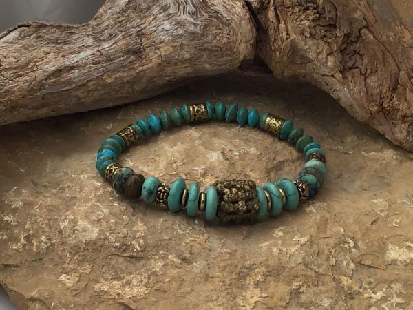 Vintage Bronze, Turquoise