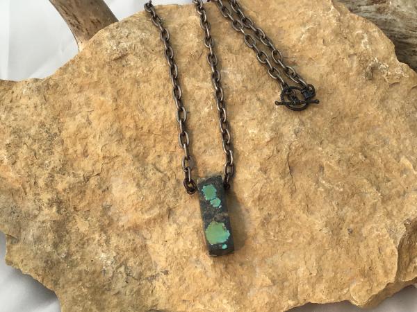 Turquoise Bar Pendant picture