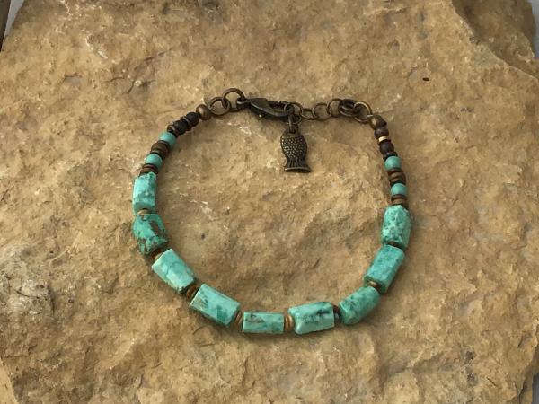 Bracelet, African Turquoise picture