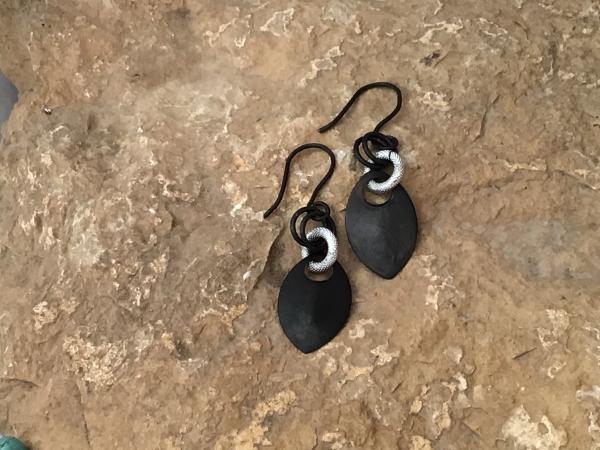 Blackened, Hand Forged, Silver