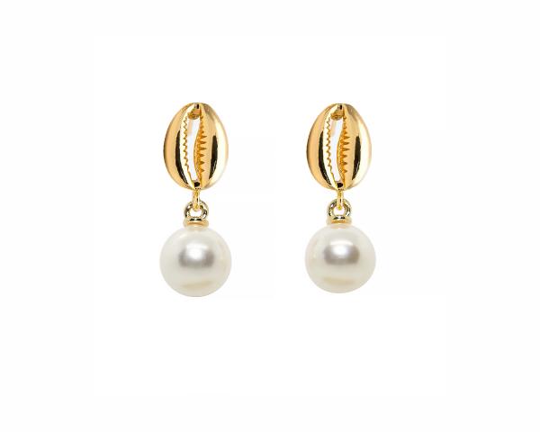 Puka Pearl Earrings picture