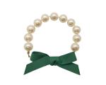 Hunter Bow Pearl Bracelet