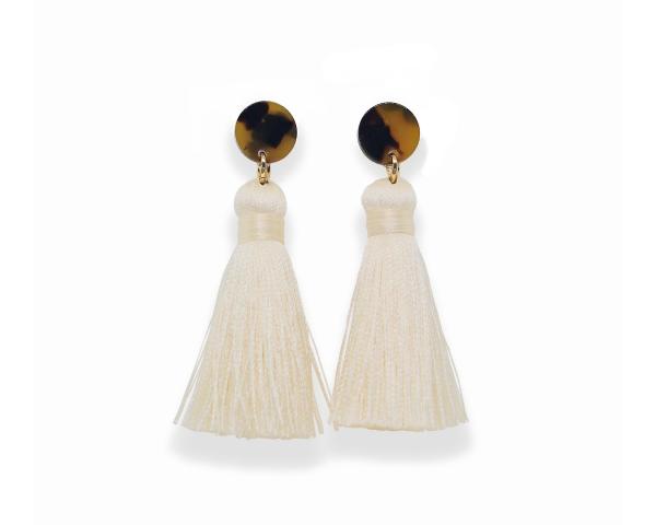 Tortoise Tassel Earrings picture