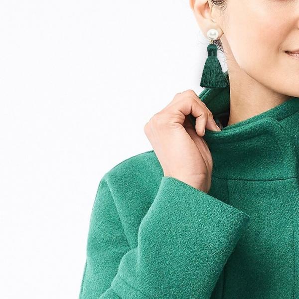 Pearl Tassel Earrings | Jade picture