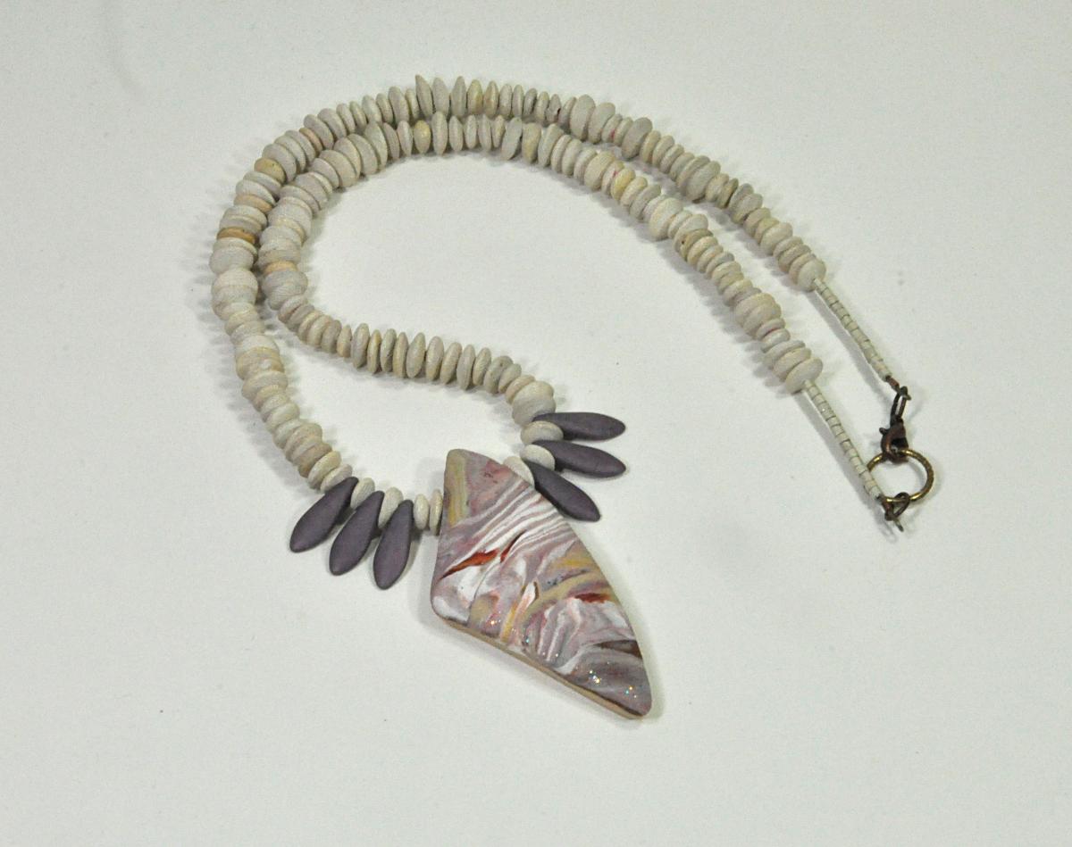 N17-24 Polymer Clay Necklace picture