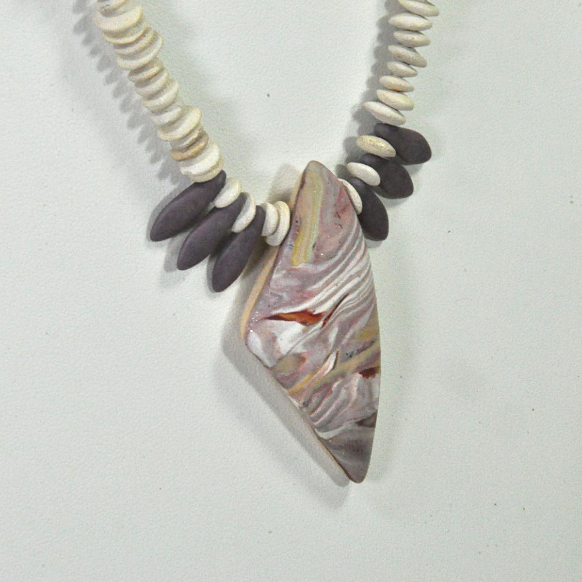 N17-24 Polymer Clay Necklace picture