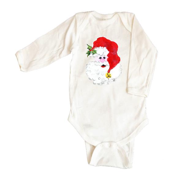 Santa Long Sleeve Onesie