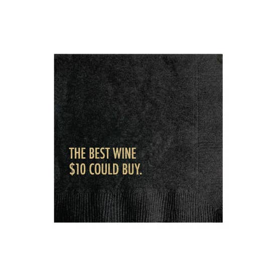 $10 Wine Cocktail Napkins