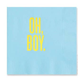 Oh, Boy Napkins