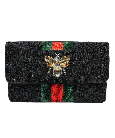 Gucci Inspired Beaded Clutch picture