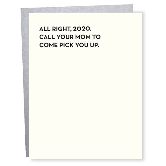 Call Your Mom 2020 Card