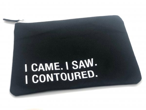 Contoured Small Cosmetic Pouch