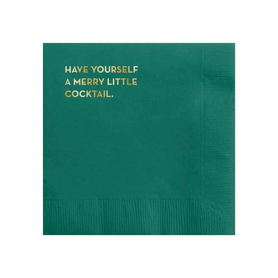 Merry Little Cocktail Napkins