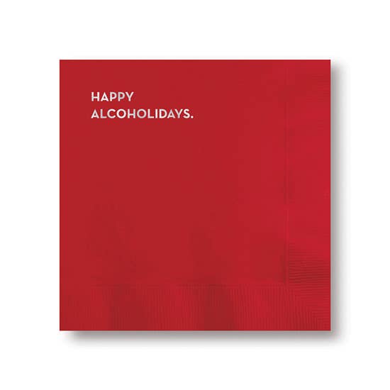 Happy Alcoholidays Cocktail Napkins picture