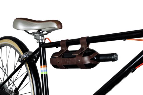 Faux Bicycle Wine Carrier
