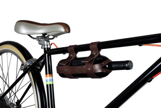 Faux Bicycle Wine Carrier picture