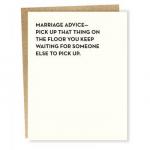 Marriage Advice Card