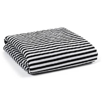 Black and White Striped Swaddle picture