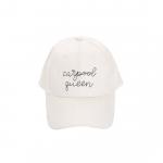 Cotton Embroidered "Carpool Queen" Hat