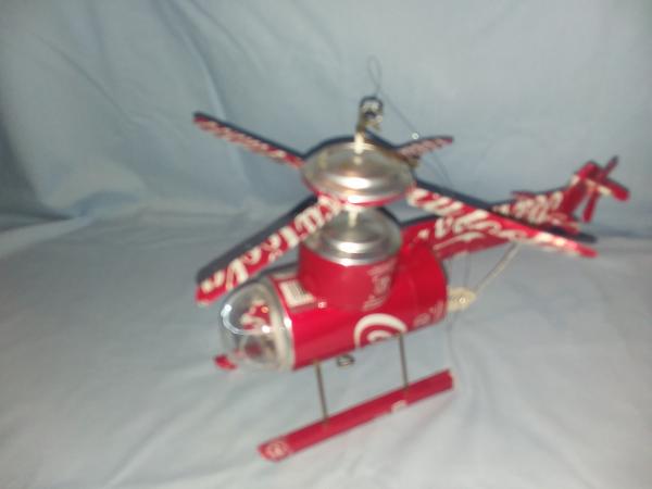 Coke Helicopter (Pictured) many varieties available