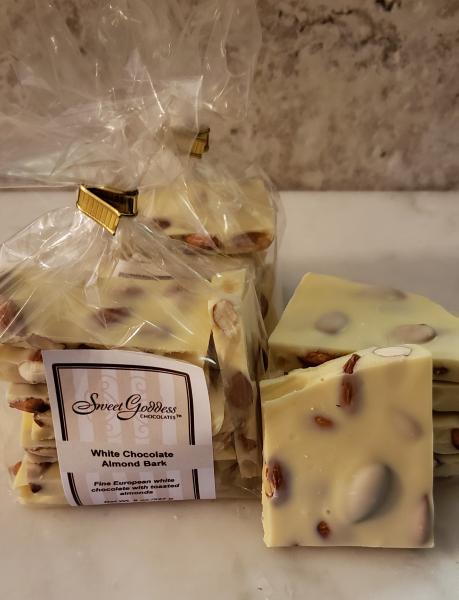 White Chocolate Almond Bark - 8 oz bag picture