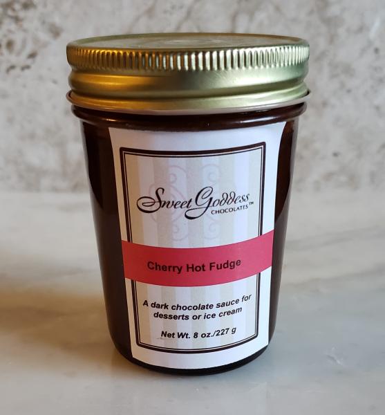 Cherry Hot Fudge - 8 oz jar picture