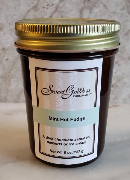 Mint Hot Fudge - 8 oz jar picture