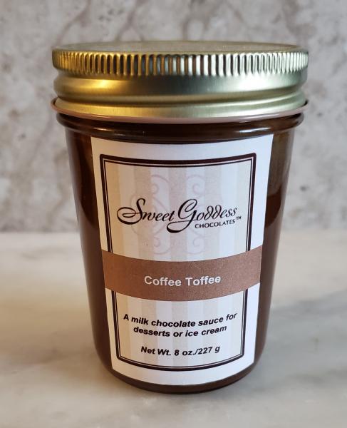 Coffee Toffee Sauce - 8 oz jar