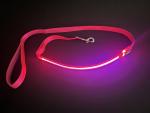 Pink LED Dog Leash