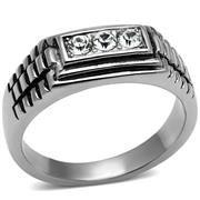 Men's Stainless Steel Ring Size 12 picture