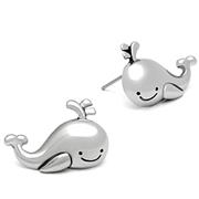 Whale Earrings