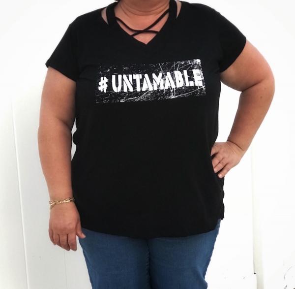 Untamable Criss Cross Top Plus Size