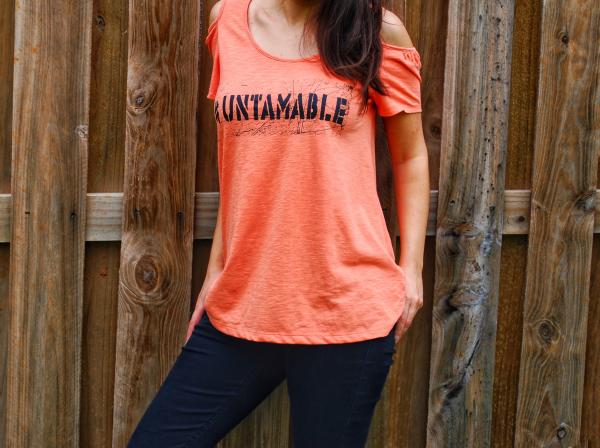 Untamable Cold Shoulder Top picture