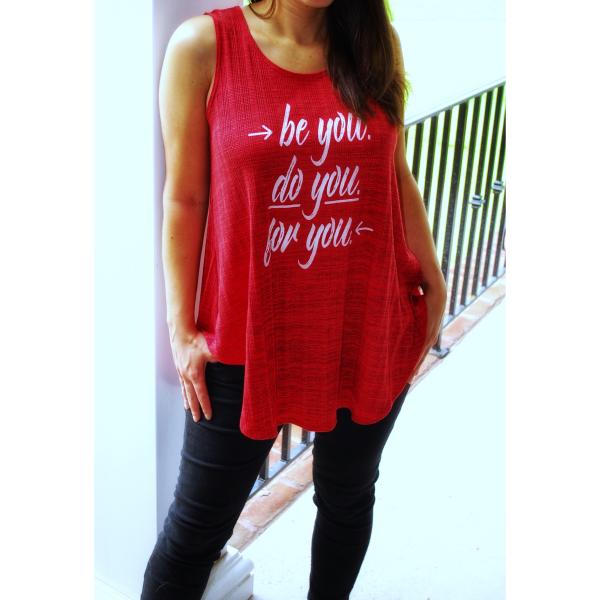 Be You Do You For You Casual Tunic Top picture
