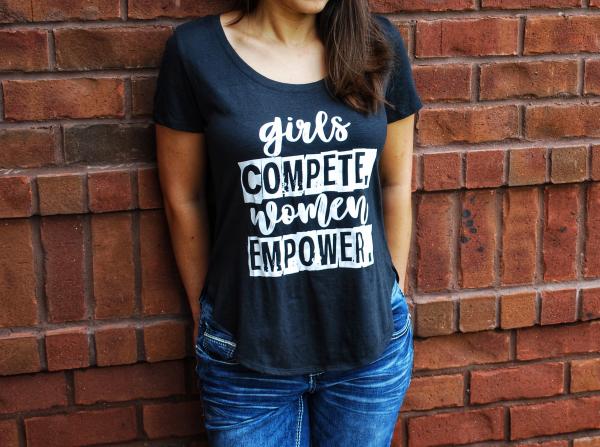 Girls Compete Women Empower Short Sleeve T Shirt picture