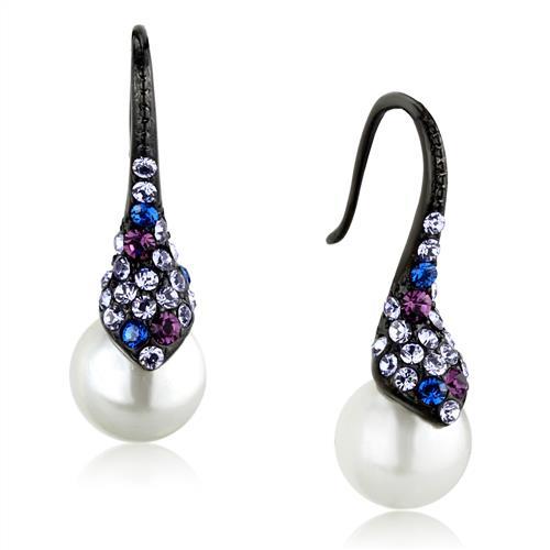 Delicate Pearl Hook Earrings picture