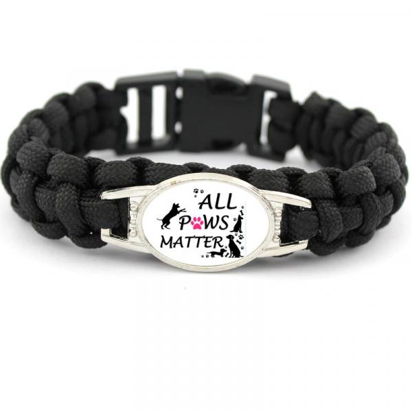 All Paws Matter Paracord Bracelet picture