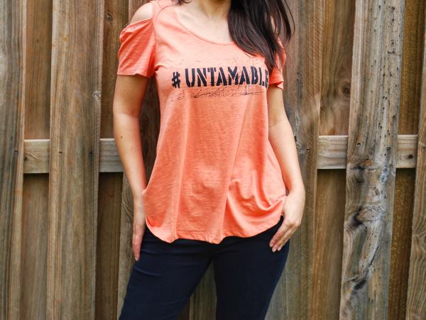 Untamable Cold Shoulder Top picture