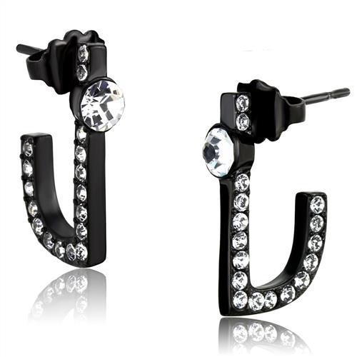 Black Crystal Earrings picture