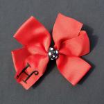 Louisville Monogrammed Hair Bow