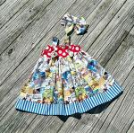 Disney Poster Knot Dress