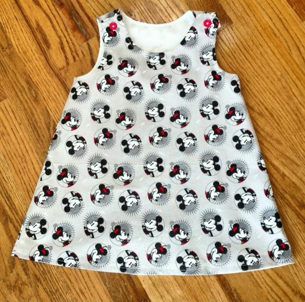 Mickey & Minnie A Line Dress