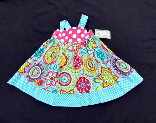 Pinwheels Reverse Knot Dress picture