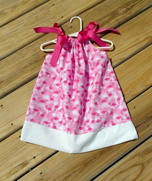 Pink Flamingo Pillowcase Dress