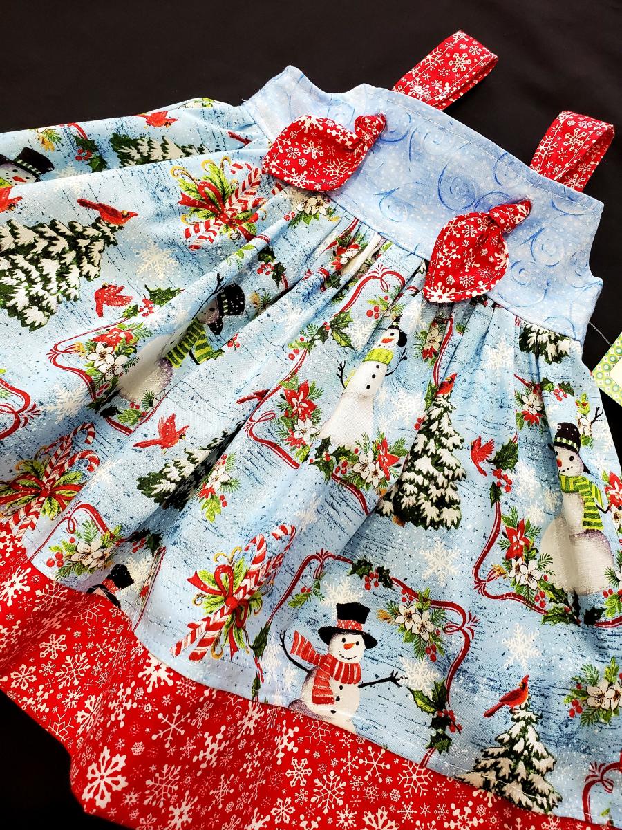 Snowman Knot Dress picture