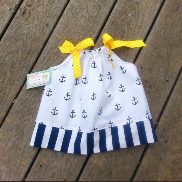 Anchor Pillowcase Dress