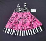 Pink Eiffel Tower Knot Dress Last One