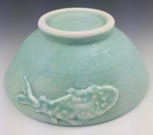 Bowl with koi picture